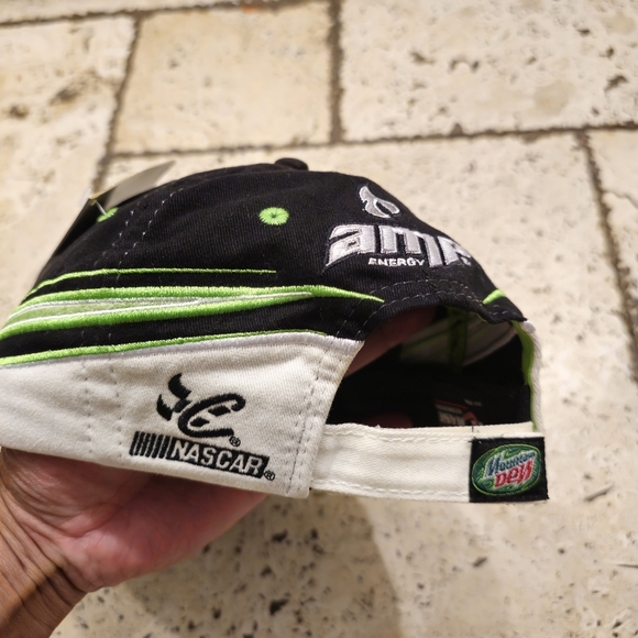 Nascar Chase Authentics Dale Earnhardt Jr 88 AMP Mountain Dew Mens Hat - Picture 3 of 6